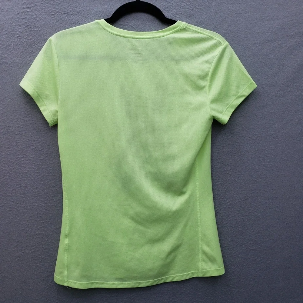 Nike Evil Bunny Athletic Tee Neon Running Workout Gym Dri-Fit Women's Size S